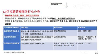 供应链管理服务领域的中期投资策略 挖掘潜在机遇与风险控制